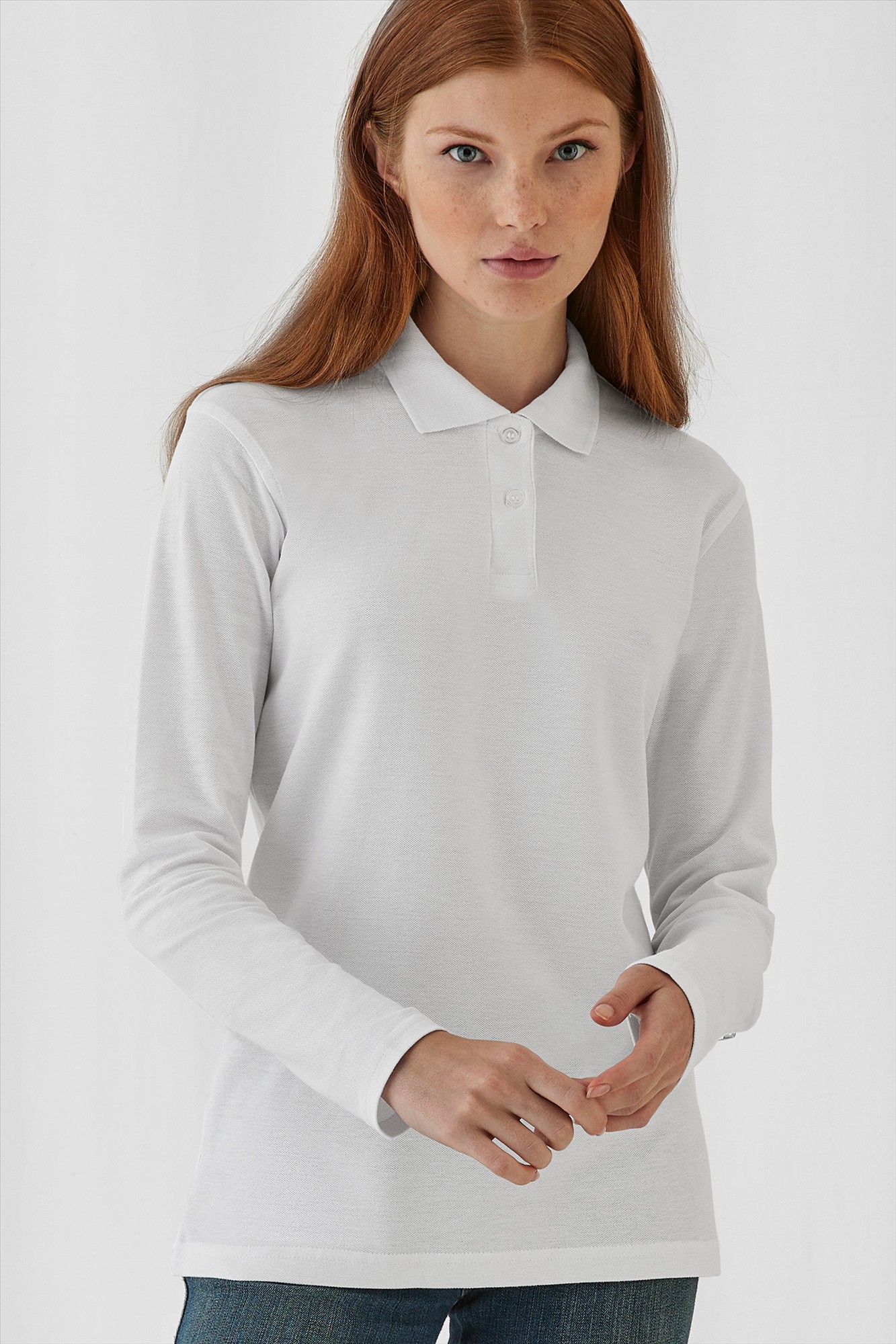 B&C ID.001 LSL Polo Women B&C 5PWI13