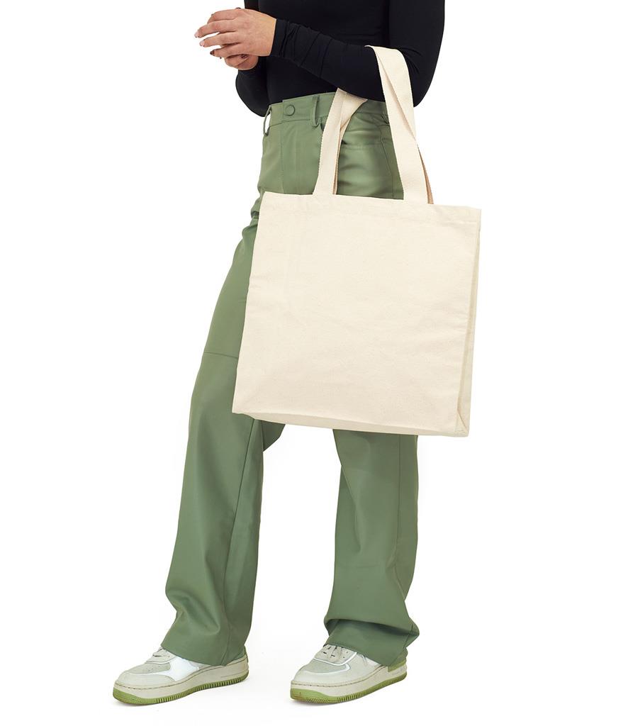 Everyday Square Canvas Tote Bag Brand Lab BR201