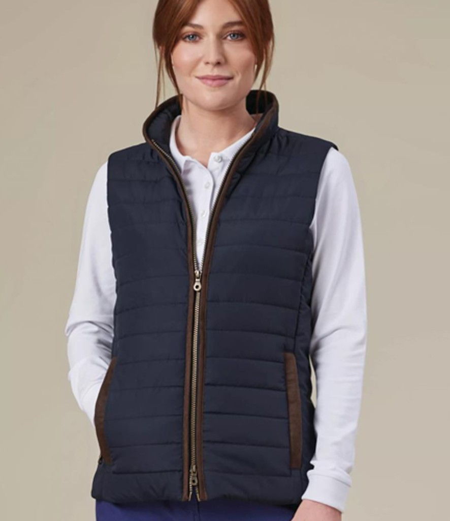 Ladies Madison Quilted Gilet Brook Taverner BK529