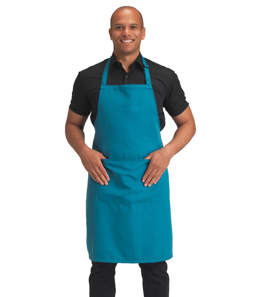 Polyester Bib Apron with Pocket Dennys DE101