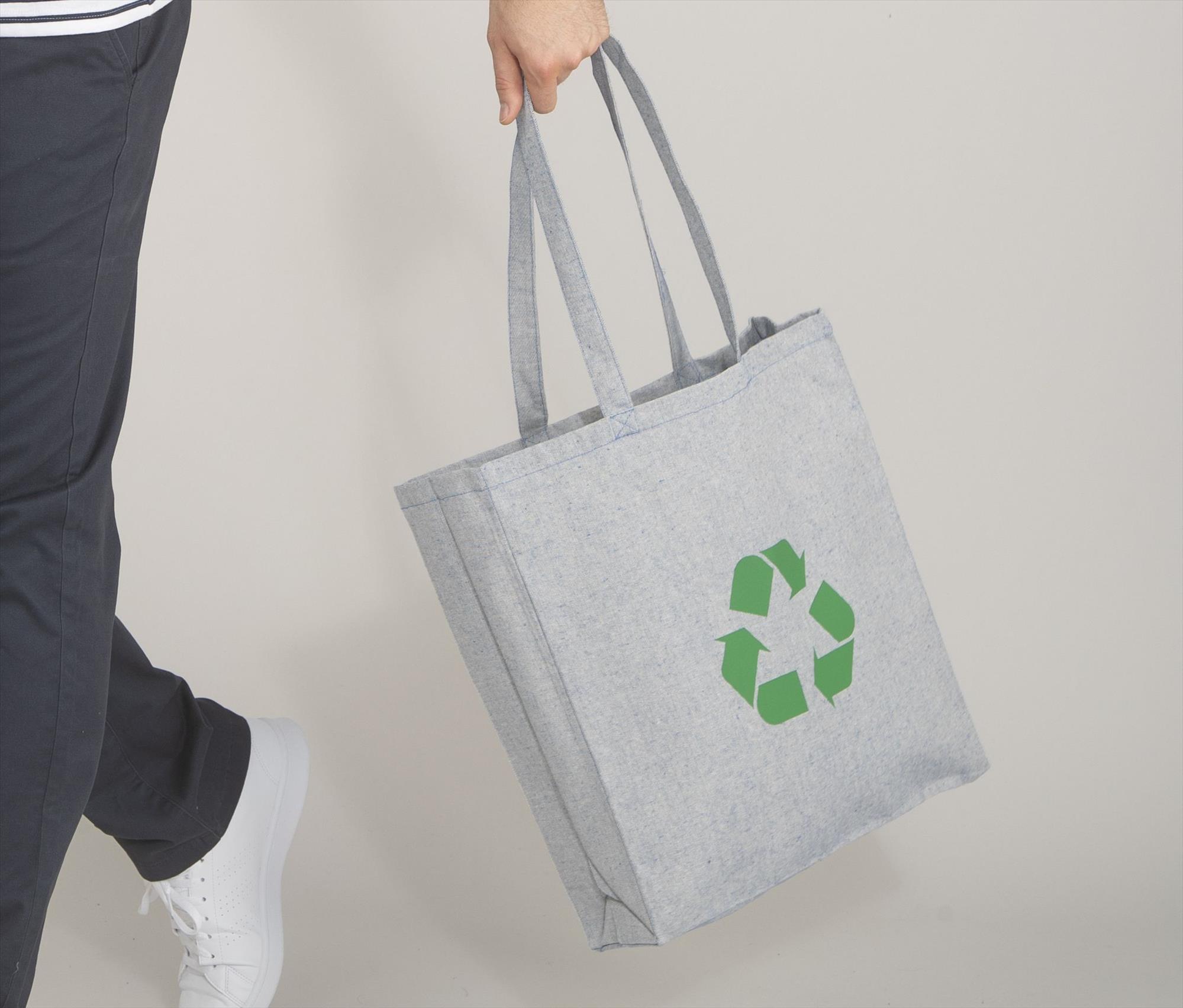 RECYCLED TOTE BAG WITH GUSSET NEWGEN NG110