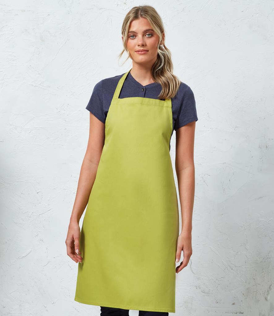 Organic Cotton Bib Apron Premier PR102