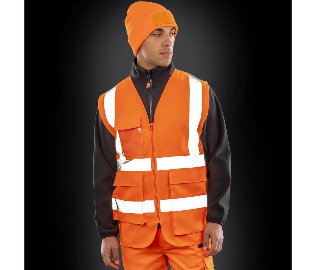 HEAVY DUTY POLYCOTTON SECURITY VEST RESULT RS477X