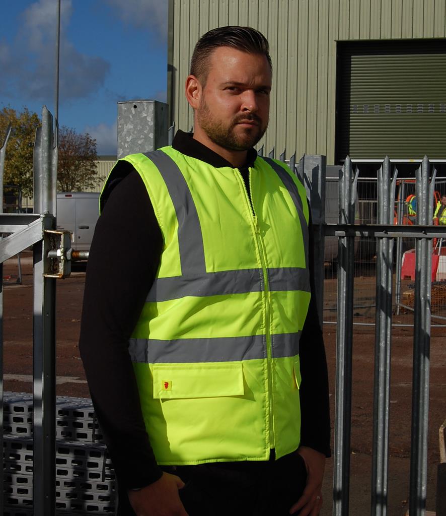 Hi-Vis Reversible Bodywarmer Warrior WR007